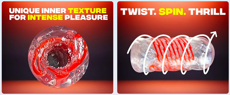 Tenga Spinner 05 Twister Cốc Thủ Dâm Cầm Tay Silicon Xoắn Ốc